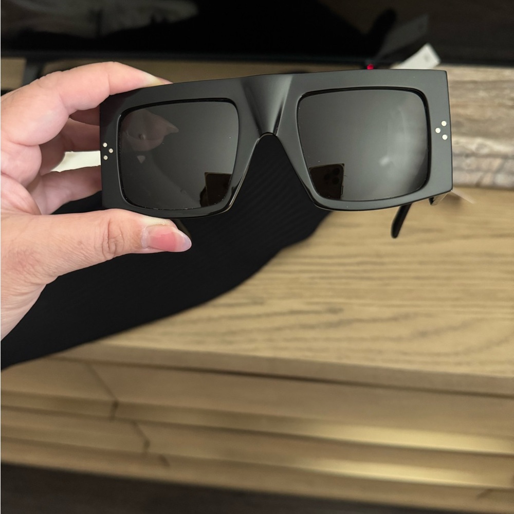 Celine Oversized Black Sunglasses